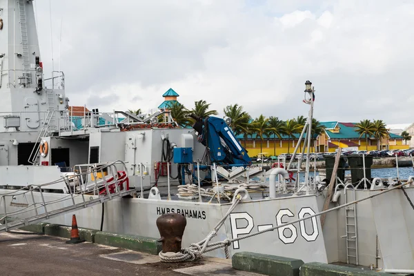 Bahamas militär båt — Stockfoto