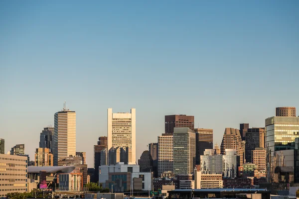 Boston Skyline at Dawn — Stock Photo, Image