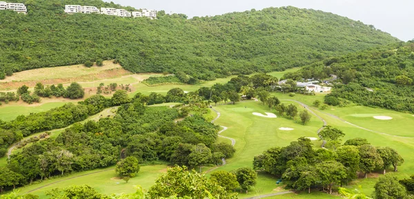 Hillside Golf Course in Tropics — Stock Photo, Image