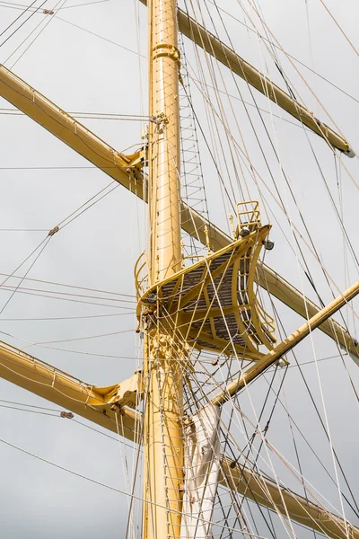 Crows Nest på Clipper Mast — Stockfoto