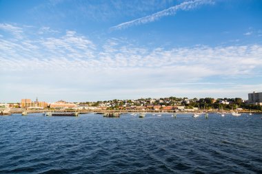 Portland Maine denizden görünüm