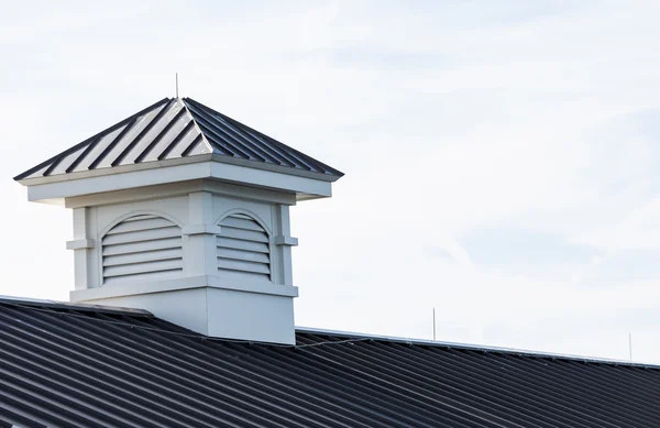 Cupola on Metal Roof of Pier — Stock Photo, Image