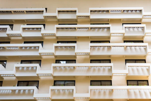 Hotel Atrium Balconies — Stock Photo, Image