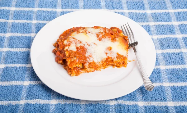 Köttlasagne — Stockfoto