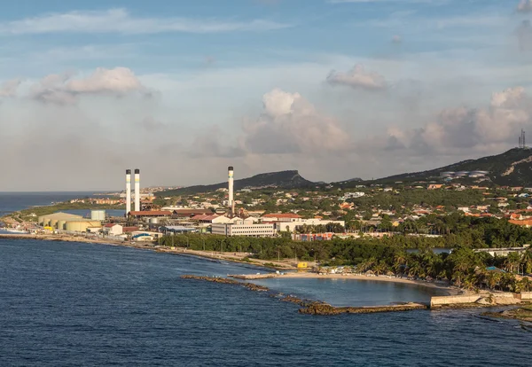 Rafinerii paliwa w Curacao — Zdjęcie stockowe