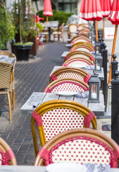 Outdoor Patio Tables and Chairs — Stock Photo, Image