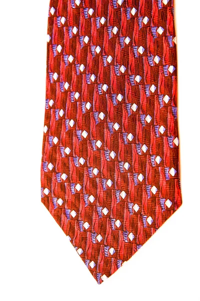 Rote und blaue Krawatte — Stockfoto