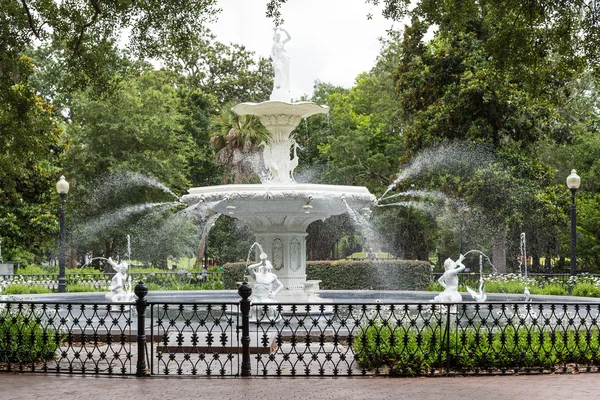 Forsythe fonte do parque — Fotografia de Stock