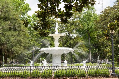 Forsyth Parkı eski çeşme