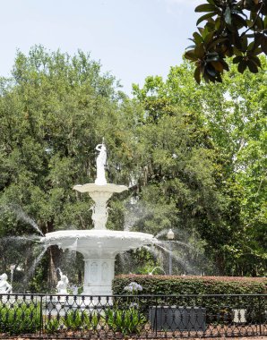 Yeşil park çeşme