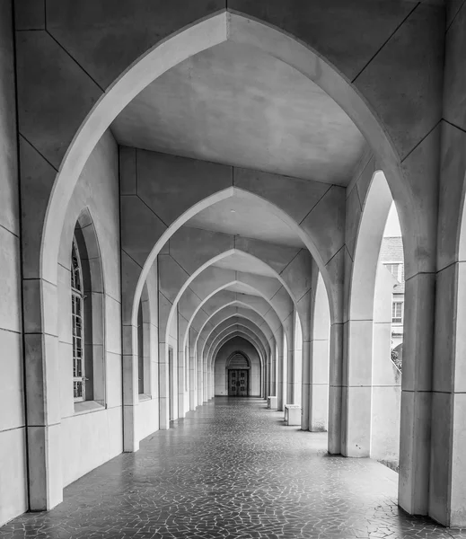 Arches à la porte BW — Photo