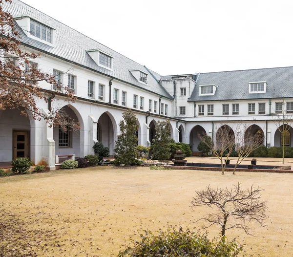 Courtyard at Church — Stock Photo, Image