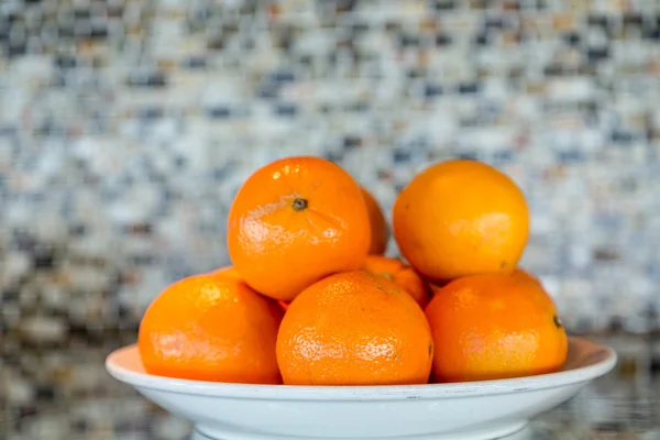 Bowl of Oranges — Stock Photo, Image