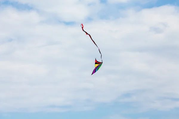 Pipa colorida no céu — Fotografia de Stock