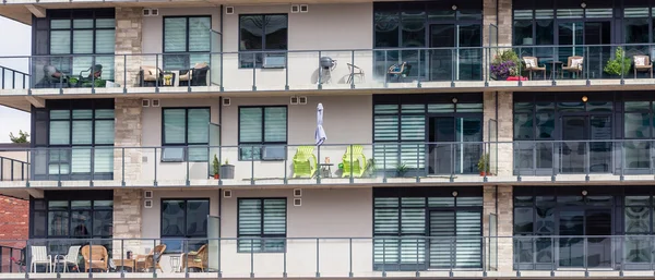 Gamla balkonger — Stockfoto