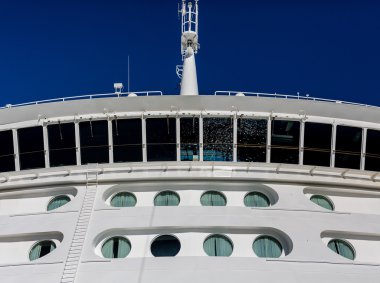 Köprü Cruise Gemi kabinlerin üzerinde