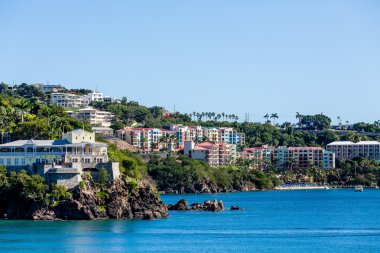 Tropikal kenarı renkli Resort İnşaat