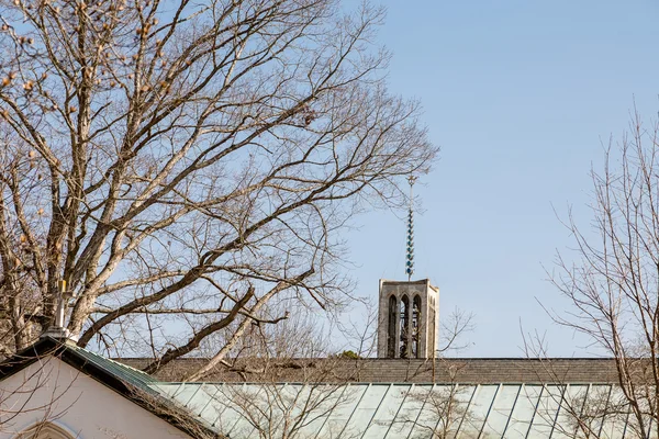 Ornate Steeple on a Abbey Chapel — Stock Photo, Image