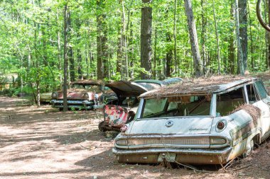 Eski Ford Mercury Station Wagon