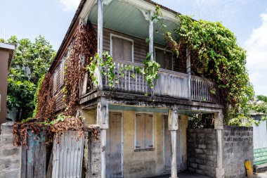 Eski asma kapalı kulübesi