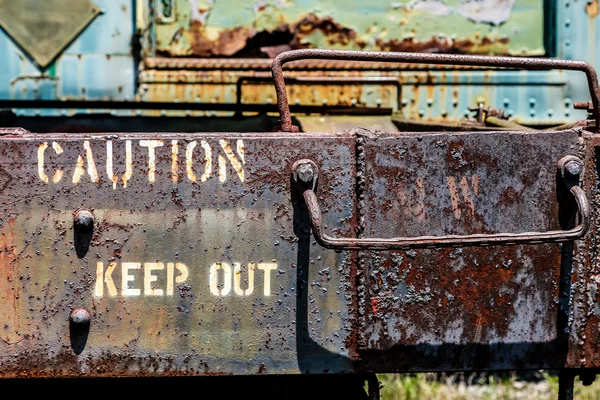 Caution Keep Out — Stock Photo, Image