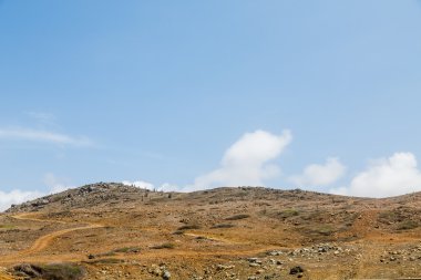 Aruba tepede çöl