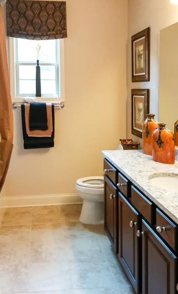 Banyo granit mutfak tezgahı ile — Stok fotoğraf