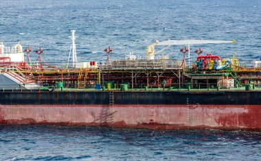 Colorful Details on Tanker