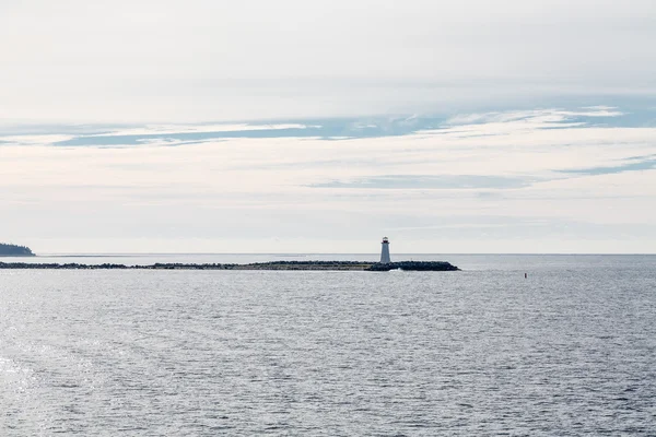 Halifax fyr i gryningen ljus — Stockfoto