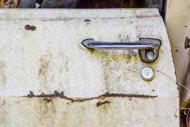 Eski araba kapı kolu