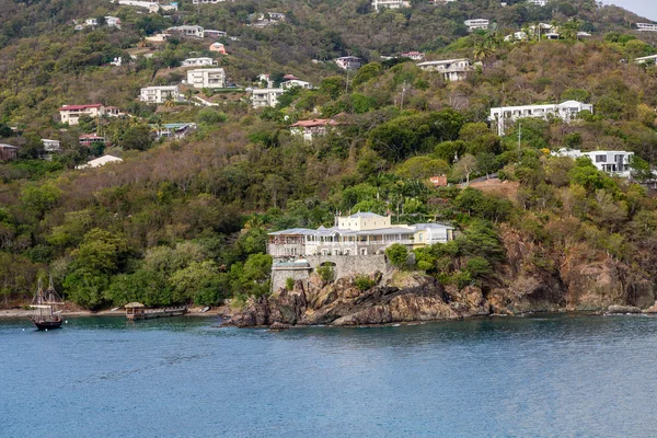 Resort aan de rand van St Thomas — Stockfoto