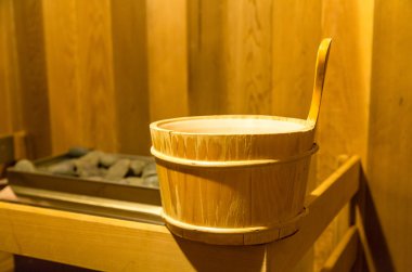 Su kova kömür saunada tarafından