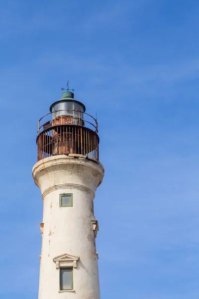 Rusty Top van Aruba vuurtoren — Stockfoto