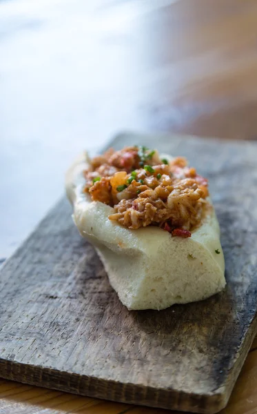 Bir kalamar sandviç