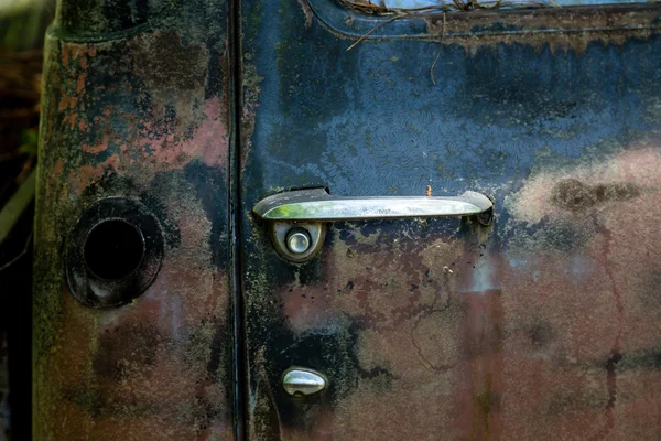 Poignée de porte et réservoir de gaz — Photo