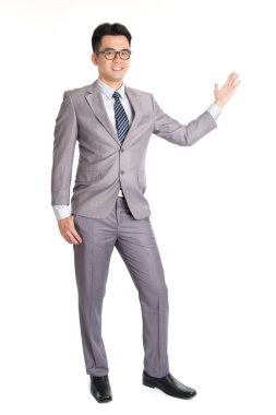 iş adamı sunulması