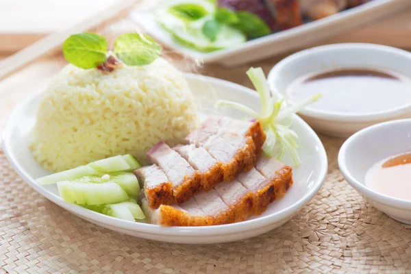 Carne de porco assada chinesa — Fotografia de Stock