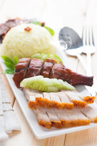 Delicious Chinese roasted pork — Stock Photo, Image