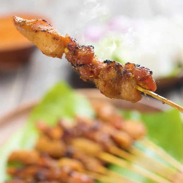 Comida asiática sate —  Fotos de Stock