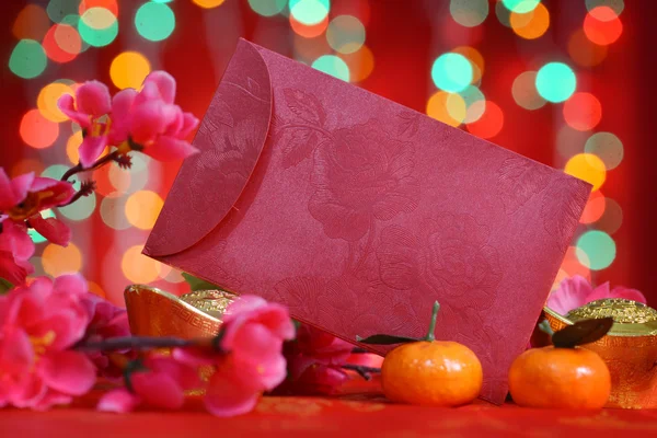 Año nuevo chino paquete rojo —  Fotos de Stock