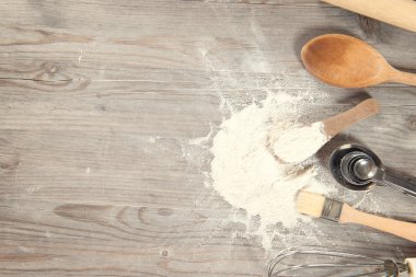 Kopya alanı ile pişirme araçları