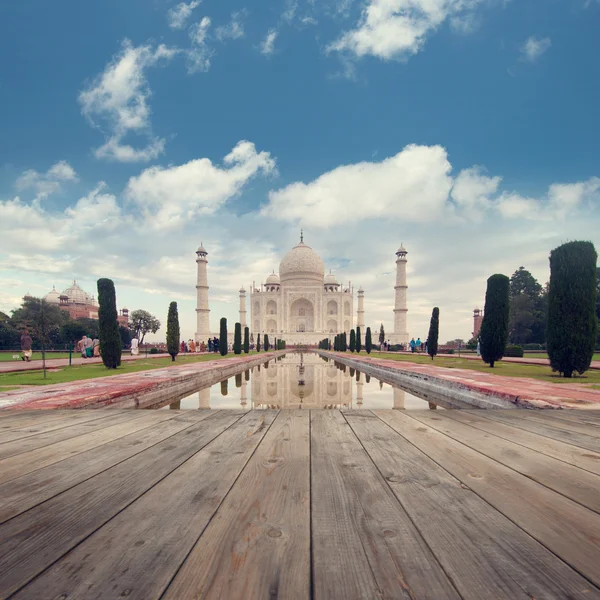 Taj mahal indien — Stockfoto