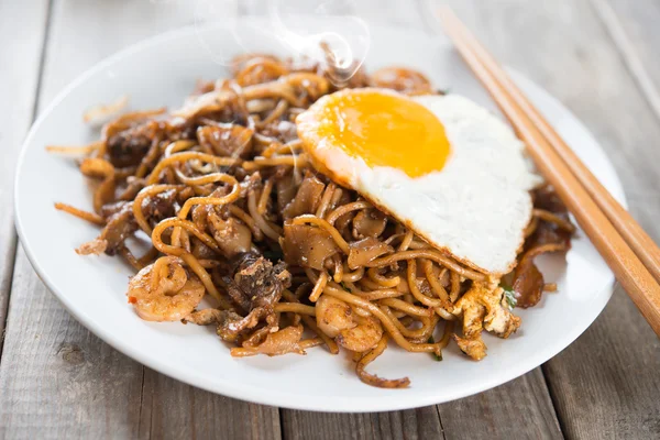 Fritos char kway teow — Foto de Stock