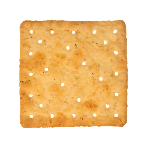 Pezzo singolo di cracker di grano . — Foto Stock