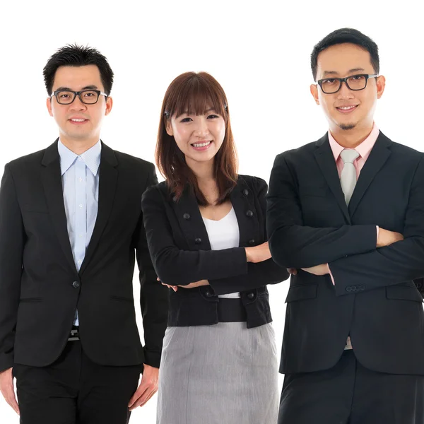 Asian Multi Ethnic Cheerful Business People — Stock Photo, Image