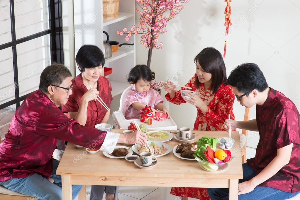Asian new house celebration