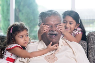 Surprise to grandpa