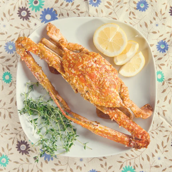 Hot and spicy sauce crab — Stock Photo, Image