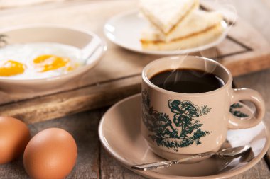 Malaysian Chinese coffee and breakfast