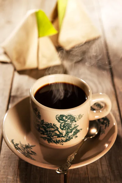 Traditional Malaysian kopitiam breakfast — Stock Photo, Image